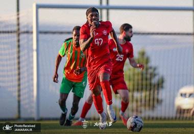 برد پرسپولیس در بازی تدارکاتی با هدایت هاشمیان