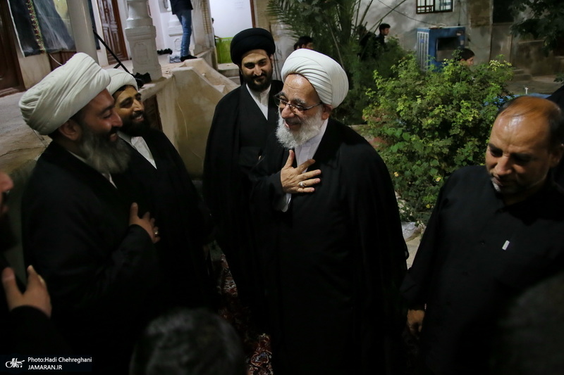 عزاداری دهه اول ماه صفر در بیت مرحوم آیت الله نصرالله شاه آبادی‎ (ره)