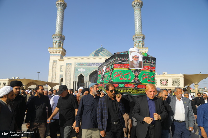 مراسم تشییع آیت الله صلواتی (ره) در قم