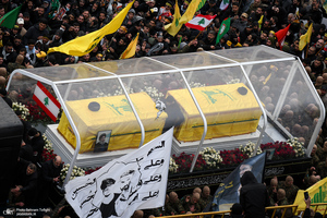  تصاویر اختصاصی جماران از متن و حاشیه مراسم تشییع شهیدان سید حسن نصرالله و سید هاشم صفی الدین -2