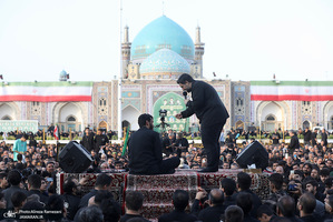 آيين چهار پایه خوانی در روز شهادت امام رضا (ع)