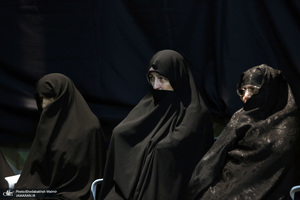 مراسم چهلمین روز مرحوم آیت الله صانعی در حسینیه جماران