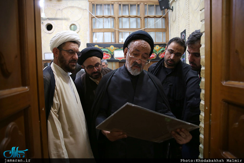 بازدید حجت الاسلام و المسلمین سید محمود دعایی از بیت امام در نجف