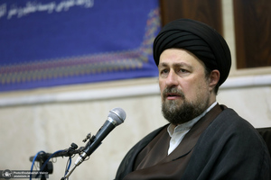 دیدار نوروزی سید حسن خمینی با کارکنان موسسه تنظیم و نشر آثار امام خمینی (س)