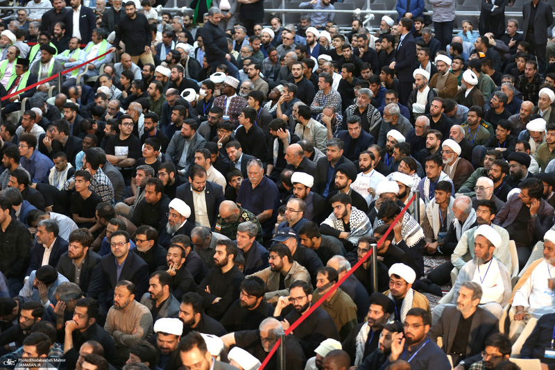 حضور شخصیت‌های سیاسی و مسئولان کشوری و لشکری در مراسم سالگرد ارتحال حضرت امام خمینی (س) -3