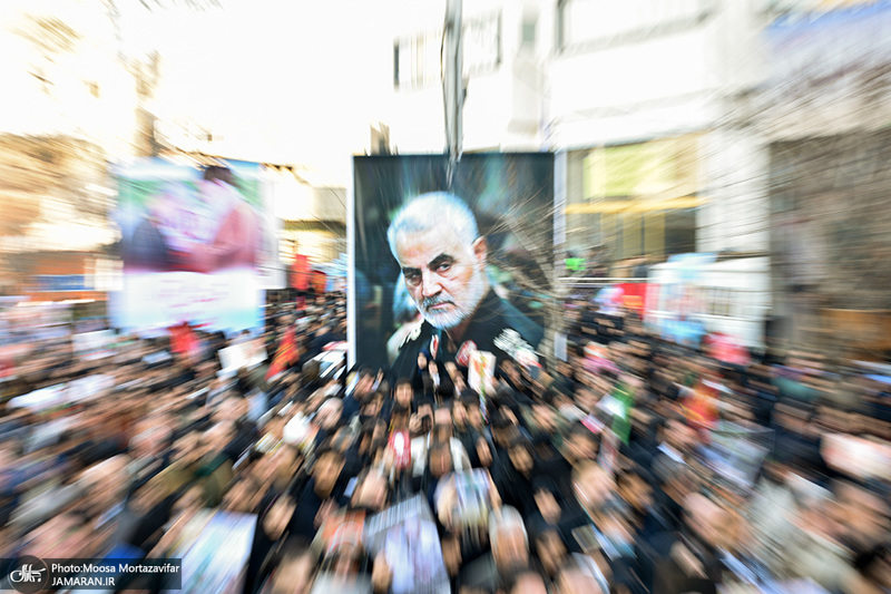 حضور میلیون ها تهرانی در تشییع پیکر مطهر سردار قاسم سلیمانی - 6 