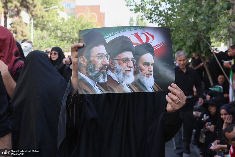 مراسم وداع با رهبر شهید انقلاب در مصلی تهران- 9