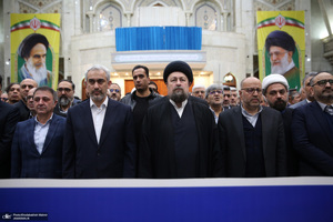 دیدار وزیر اقتصاد  جمعی از مدیران بانک ها با سید حسن خمینی