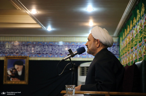 مراسم عزاداری شب تاسوعای حسینی در دارالزهرا (س)