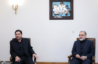 حضور سید حسن خمینی در دفتر سرپرست ریاست جمهوری