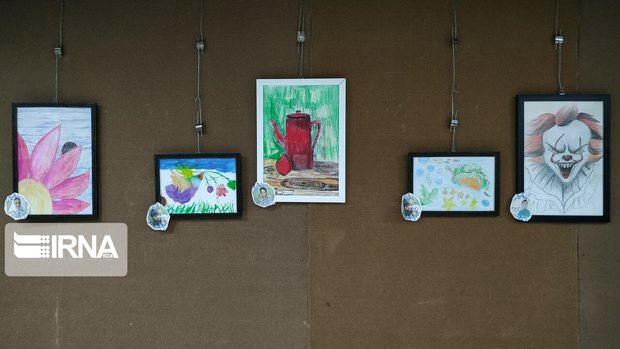 نمایشگاه نقاشی کودکان و نوجوانان سقز گشایش یافت