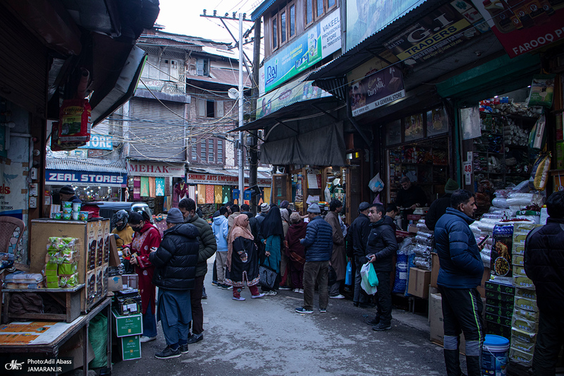 بازار کشمیر هند در آستانه ماه مبارک رمضان