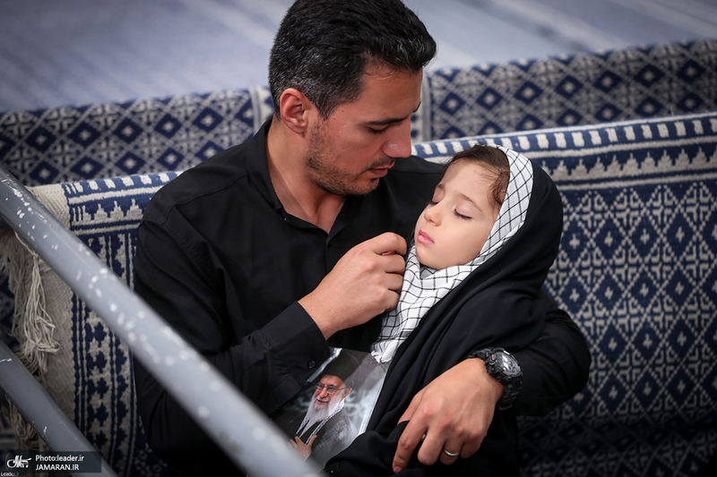 مراسم شام غریبان سید و سالار شهیدان در حسینیه امام خمینی