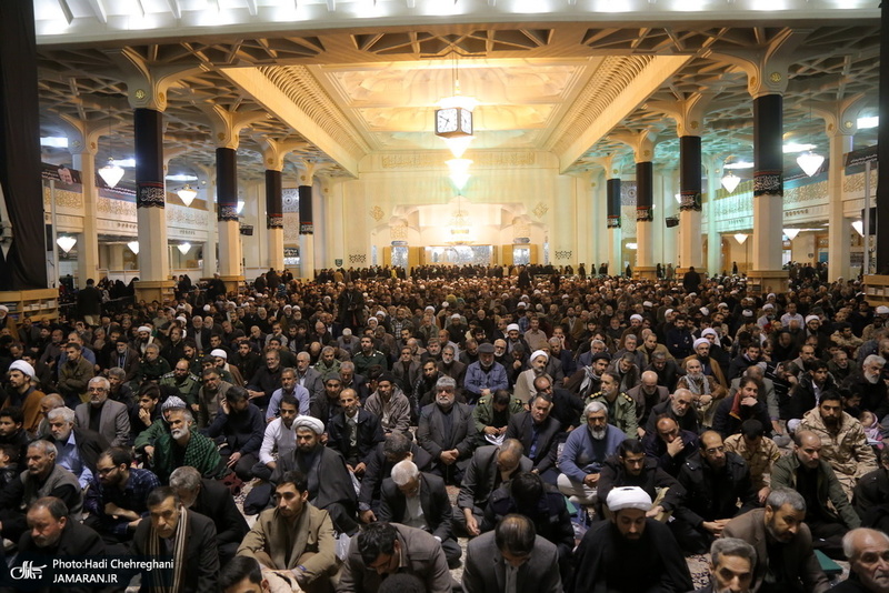 مراسم بزرگداشت سپهبد شهید حاج قاسم سلیمانی درحرم مطهر حضرت معصومه(س)