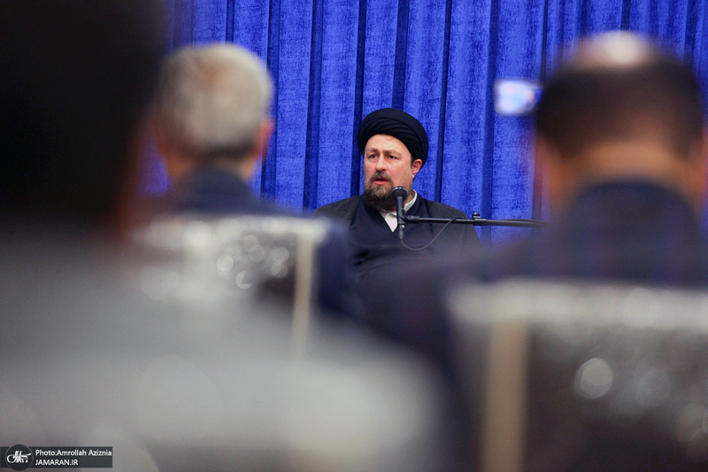 دیدار رئیس، معاونان و کارکنان سازمان حفاظت محیط‌زیست با سید حسن خمینی