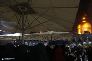 مراسم احیای شب بیست و یکم ماه رمضان در حرم مطهر امام رضا (ع)