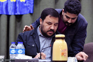 مراسم تقدیر از خادمان اجرایی شهرداری حرم امام خمینی (س)