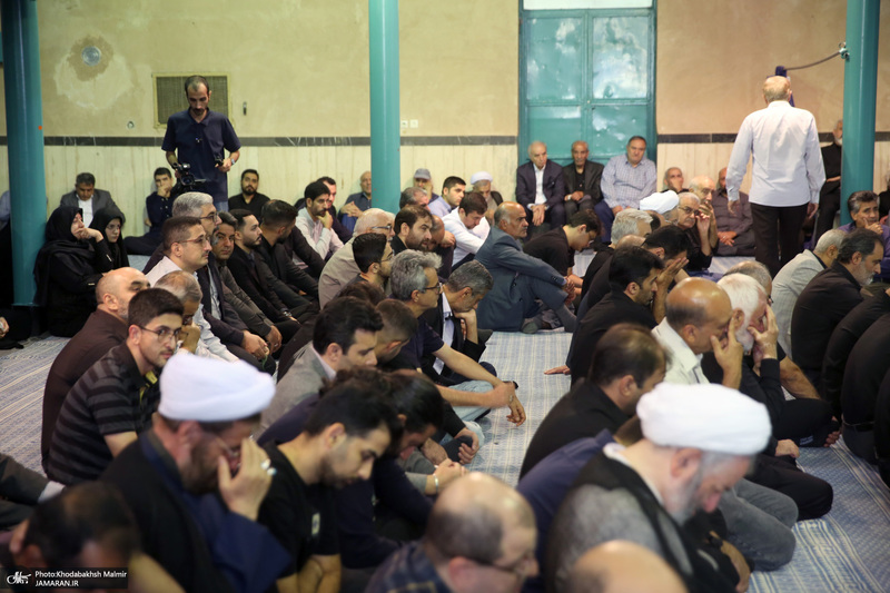 مراسم تشییع و اقامه نماز بر پیکر مرحوم جماعتی