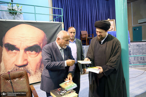 دیدار جمعی از جانبازان واقعه هفتم تیر با سید حسن خمینی