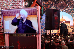 مراسم روز شهادت حضرت على (ع) در امام زاده صالح (ع)