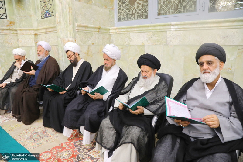 مراسم بزرگداشت آیت الله عباسعلی سلیمانی‎‎ (ره) در قم