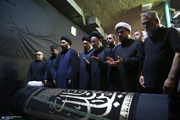مراسم تشییع مرحوم حجت الاسلام والمسلمین حسین هاشمیان در حسینیه جماران -2