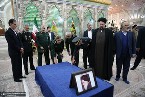 تجدیدمیثاق فرماندهان و کارکنان نیروهای مسلح با آرمان‌های امام خمینی (س) -1