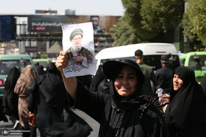 مراسم وداع با رهبر شهید انقلاب در مصلی تهران- 11