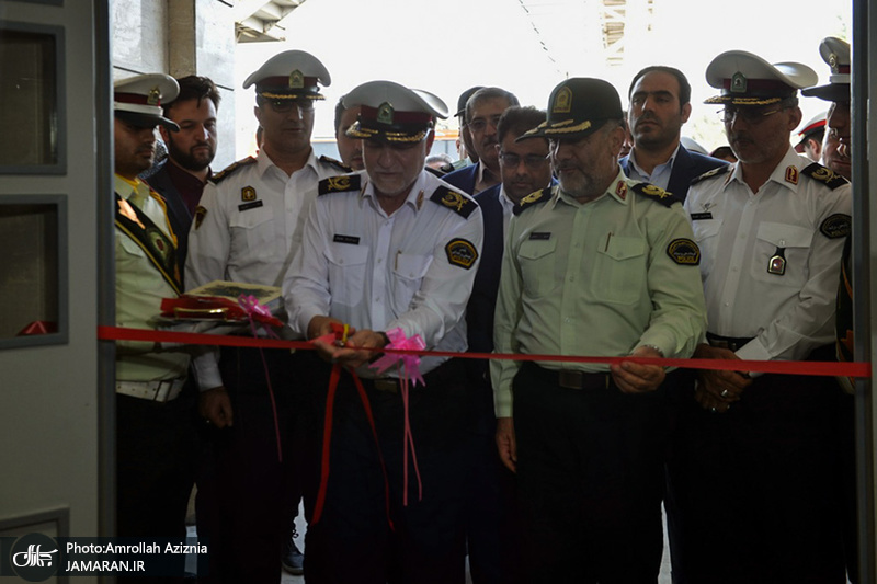 مراسم افتتاحیه پلیس راه فرماندهی انتظامی تهران بزرگ