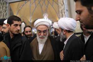 مراسم بزرگداشت آیت الله نصرالله شاه آبادی(ره) در مسجد اعظم قم