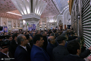 تجدید میثاق وزیر، مدیران و كاركنان وزارت اقتصاد با آرمان‌های امام خمینی (س)