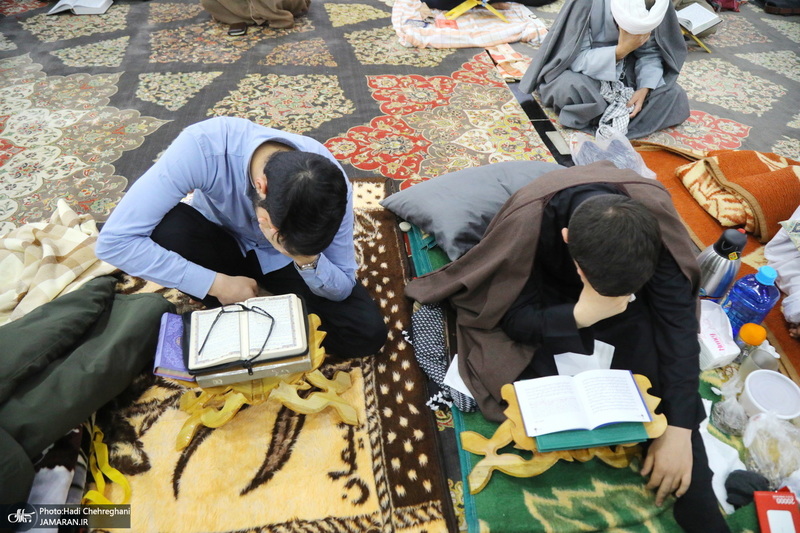 مراسم اعمال ام داوود در قم