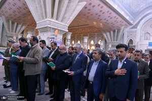 تجدید میثاق گزینشگران وزارت آموزش و پرورش با آرمان های امام خمینی (س)