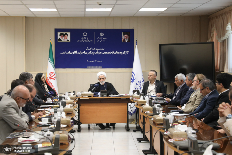 نشست هم اندیشی هیات پیگیری اجرای قانون اساسی