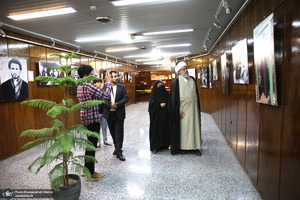 بازدید نماینده آیت الله العظمی یعقوبی از جماران / قیس طایی