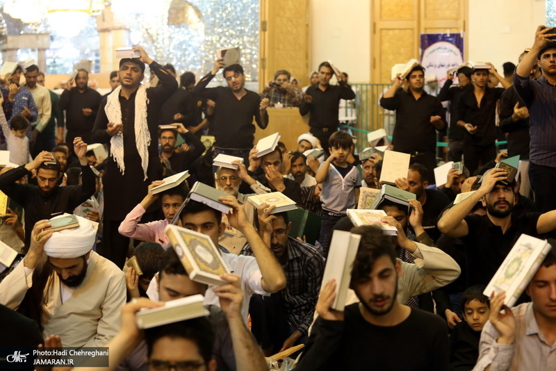 احیای شب نوزدهم ماه مبارک رمضان در حرم کریمه اهل بیت(ع)