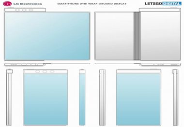 انتشار پتنت LG برای یک گوشی با نمایشگر منعطف دوطرفه