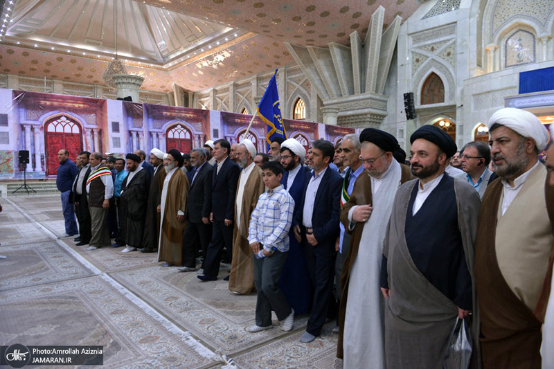 تجدید میثاق وزیر، مدیران و کارکنان وزارت جهاد کشاورزی با آرمان های حضرت امام(س)