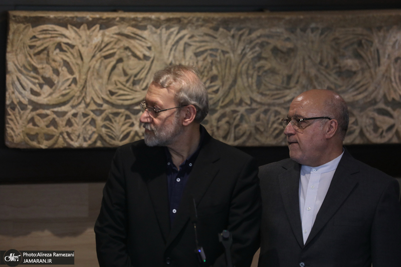 نشست خبری علی لاریجانی در بیروت