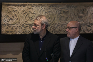 نشست خبری علی لاریجانی در بیروت