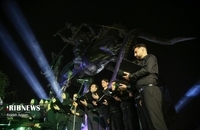 آیین رونمایی از بزرگترین مجسمه اقتباسی ایران (18)