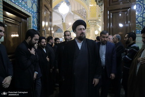 مراسم بزرگداشت آیت الله سیدجعفر خوانساری(ره) با حضور سید حسن خمینی