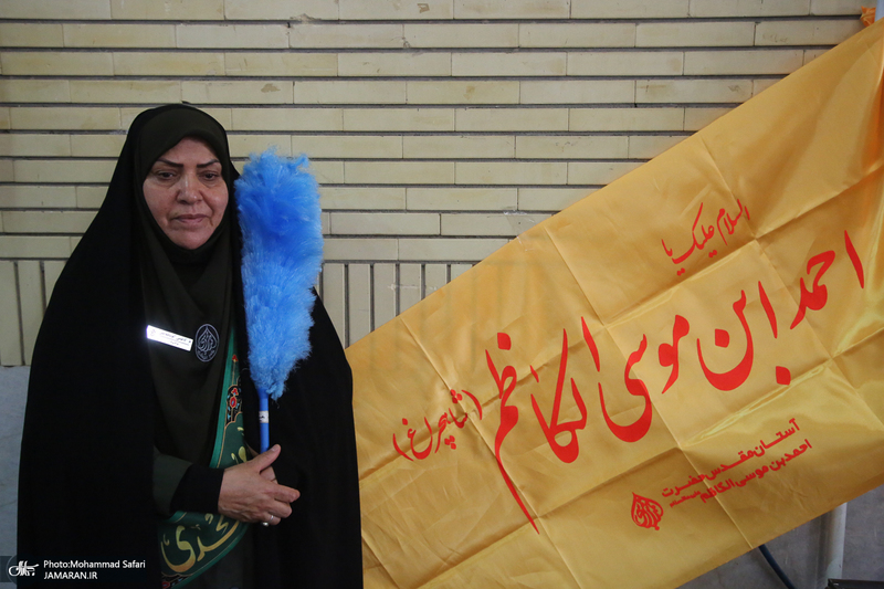 دیدار خادمان امام رضا (ع) با خانواده های شهدای شهرستان فسا