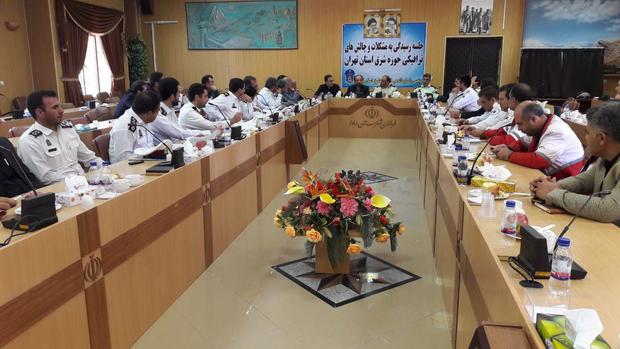 کاهش 22 درصدی تصادفات جاده ای در محورهای شرق استان تهران