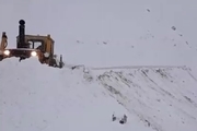 بارش برف 60 سانتیمتری در کردستان