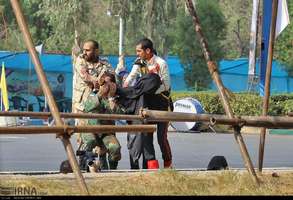 حمله تروریستی به رژه نیروهای مسلح در اهواز