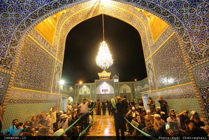 مراسم احیای شب نوزدهم ماه مبارک رمضان در حرم مطهر حضرت معصومه(س)