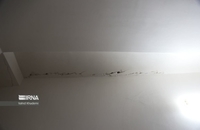 تصاویری از ترک خوردگی منازل روستایی بجنورد در پی وقوع زلزله ۵.۲ ریشتری (5)