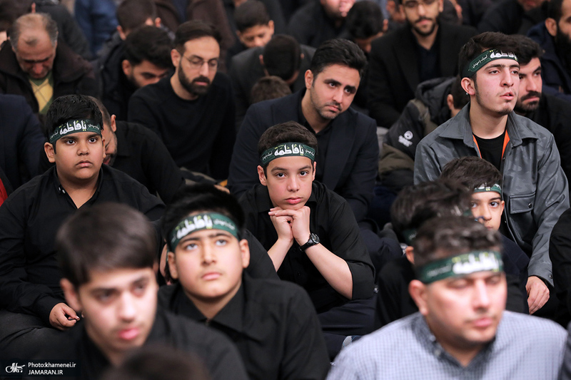 دومین شب مراسم عزاداری حضرت فاطمه‌زهرا (س) در حسینیه امام خمینی