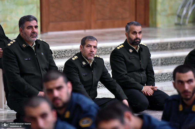 تجدید میثاق دانشجویان و فرماندهان دانشگاه افسری و تربیت پلیس امام حسن مجتبی‎‎ (ع) با آرمان حضرت امام خمینی (س)